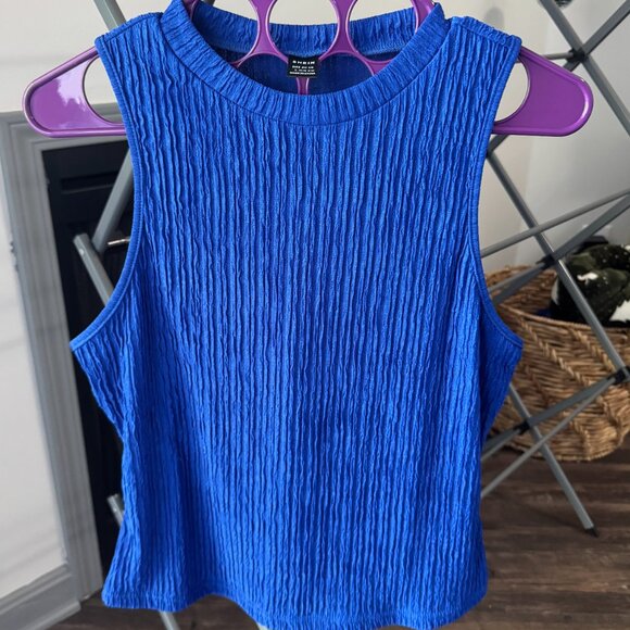 Women's Large Blue Tank - Picture 1 of 4